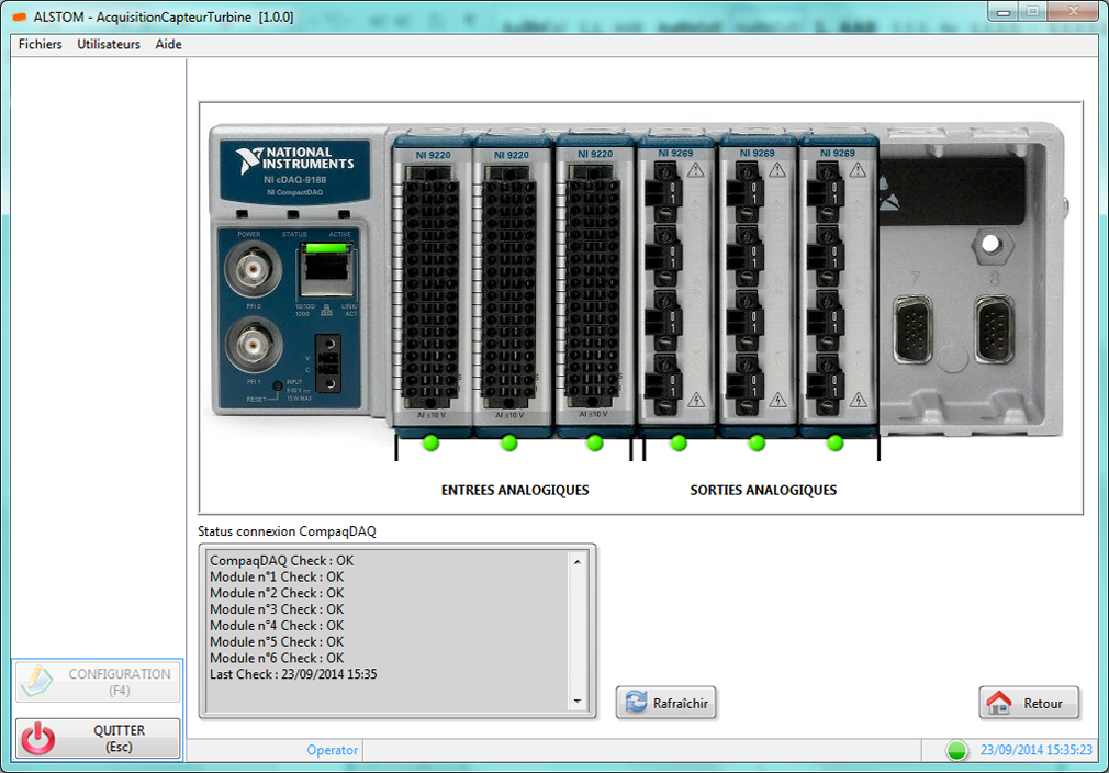 capteur turbine ni labview